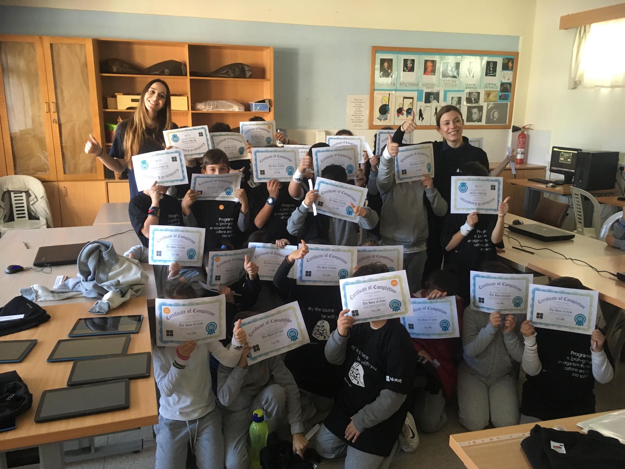 H Microsoft Κύπρου έφερε για ακόμη μία χρονιά την “Ώρα του Κώδικα»