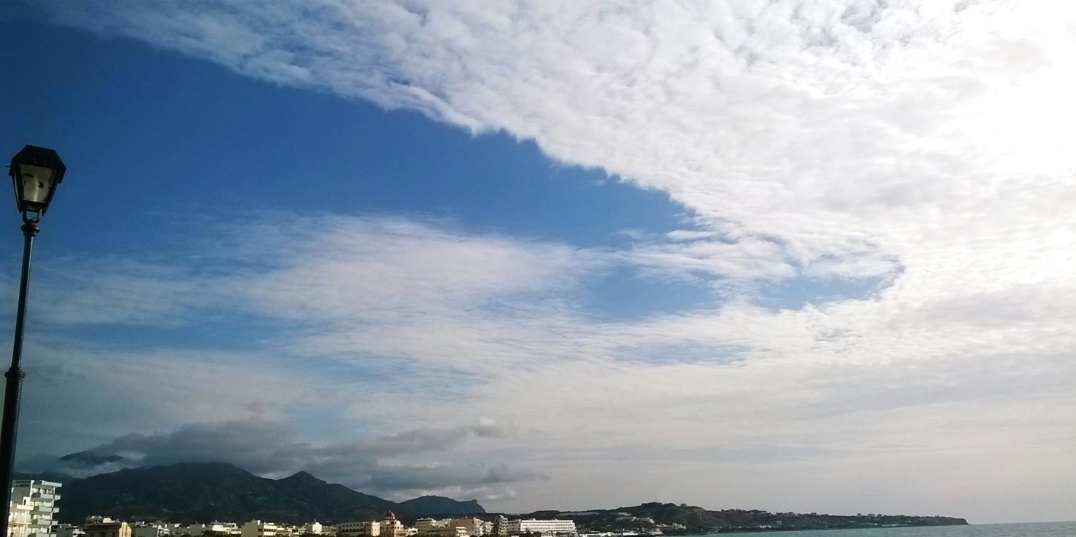 "Φτιάχνει" ο καιρός μόνο λίγες μεμονωμένες ελαφρές βροχές