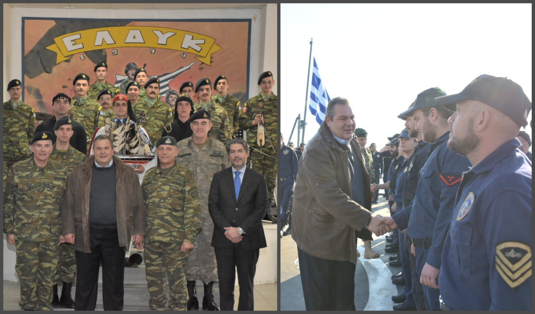 Χριστουγεννιάτικο ταξίδι-αστραπή στην Κύπρο για τον Πάνο Καμμένο  (ΦΩΤΟ)