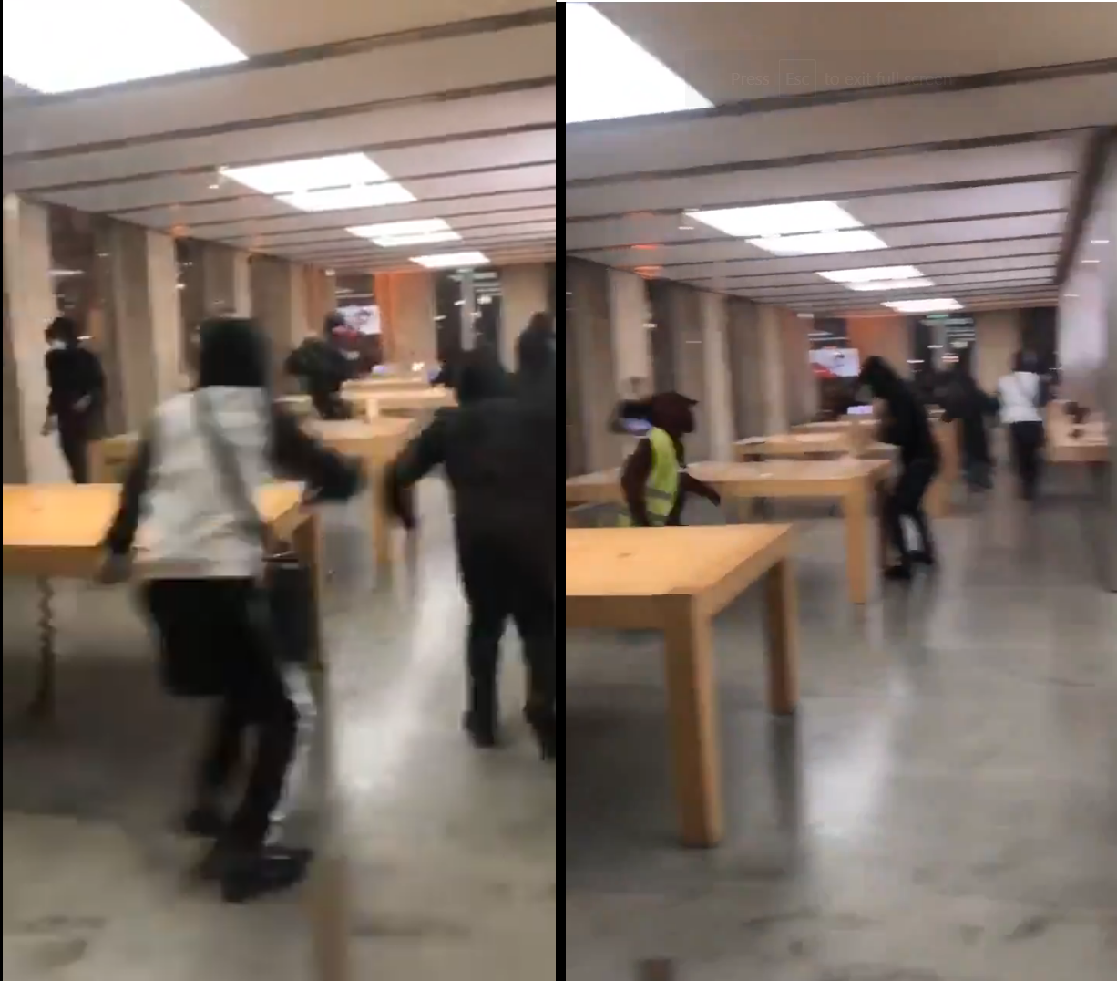 "Κίτρινα Γιλέκα": Λίντσαραν το κατάστημα της Apple στο Μπορντό (ΒΙΝΤΕΟ)