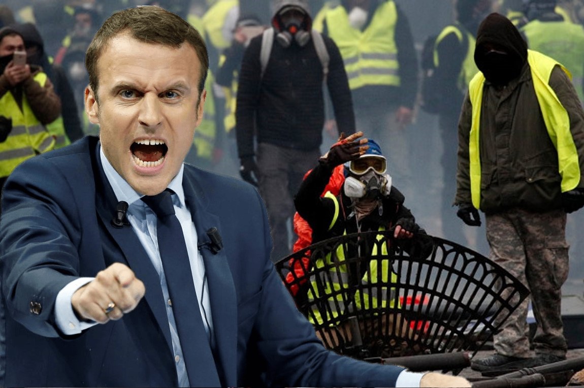 Σε τηλεοπτικό διάγγελμα θα προβεί ο Μακρόν – Τι απαντούν τα "Κίτρινα Γιλέκα"