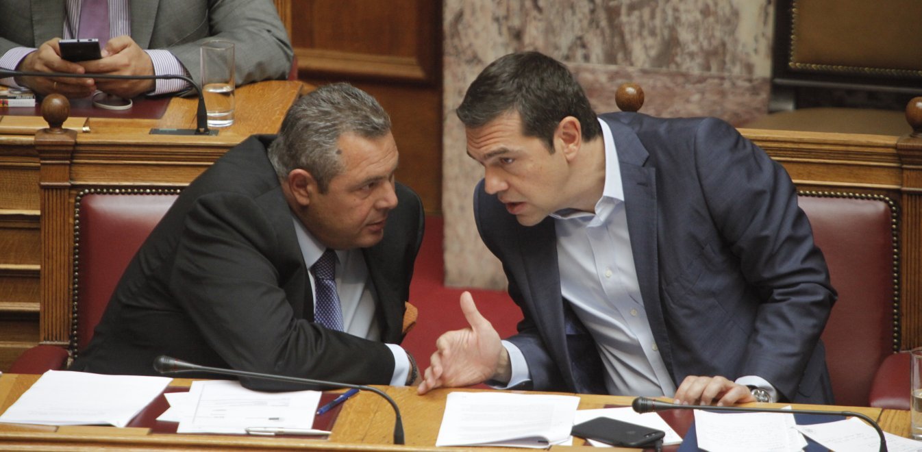 Νέα Δημοκρατία: «Σκηνοθετημένο» το διαζύγιο Τσίπρα – Καμμένου