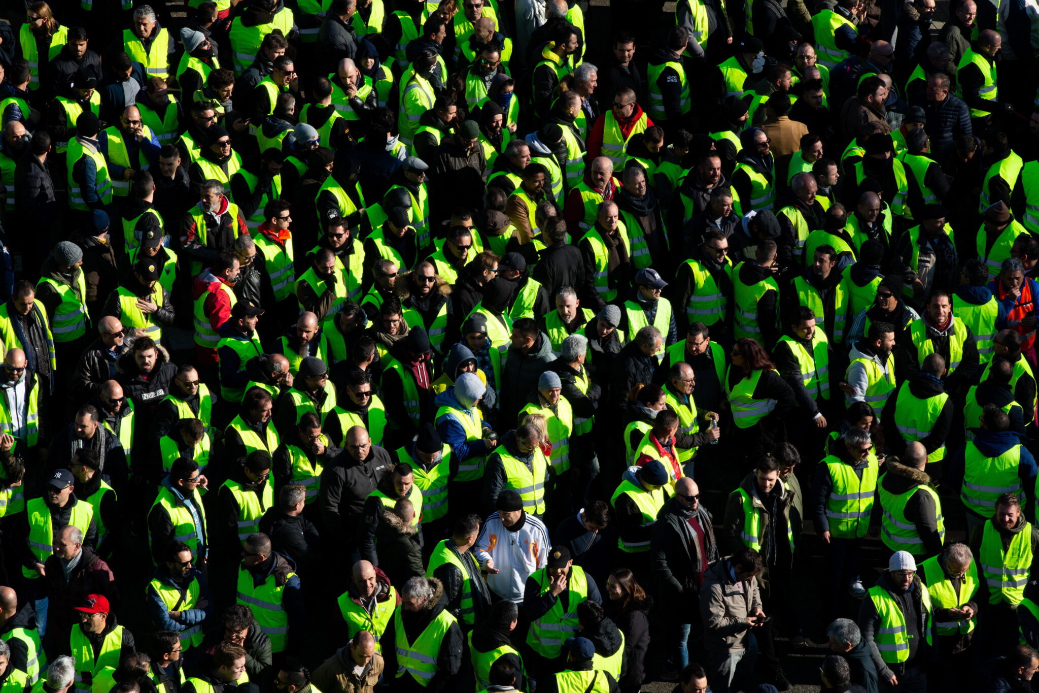 "Παρέλυσε" η Βαρκελώνη από την απεργία των οδηγών ταξί (ΦΩΤΟ)