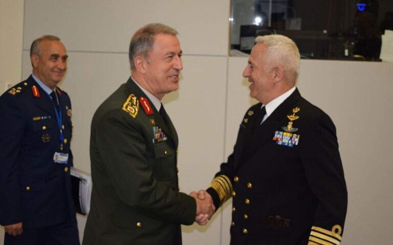 Τετ α τετ Αποστολάκη – Ακάρ στις Βρυξέλλες