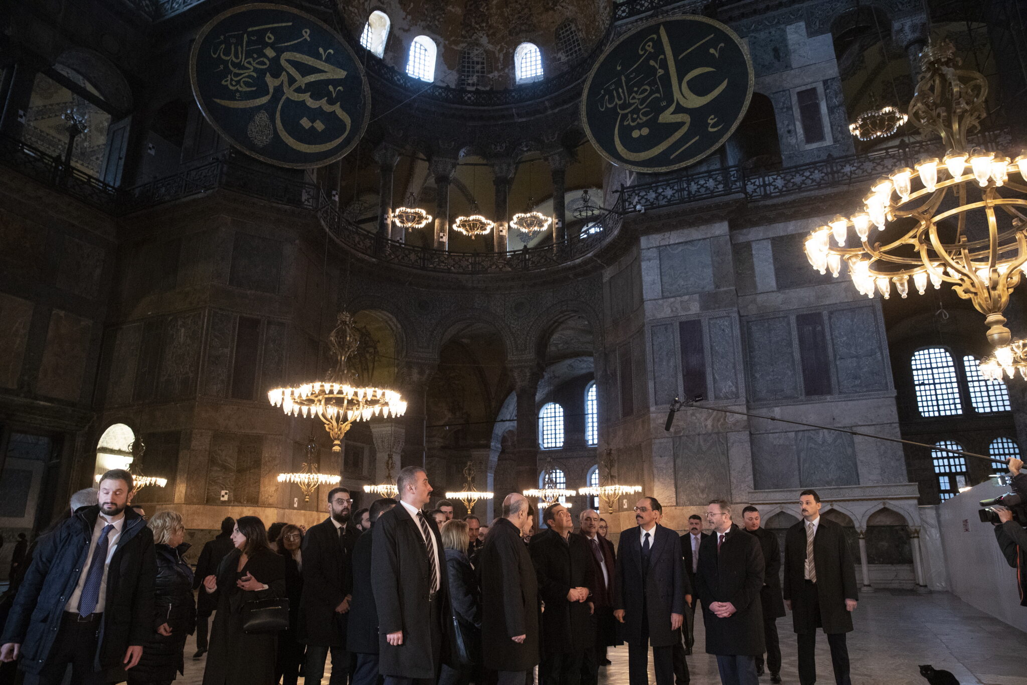 Συνεχίζεται η επίσημη επίσκεψη Τσίπρα: Στην Αγία Σοφία και στο νησί της Χάλκης