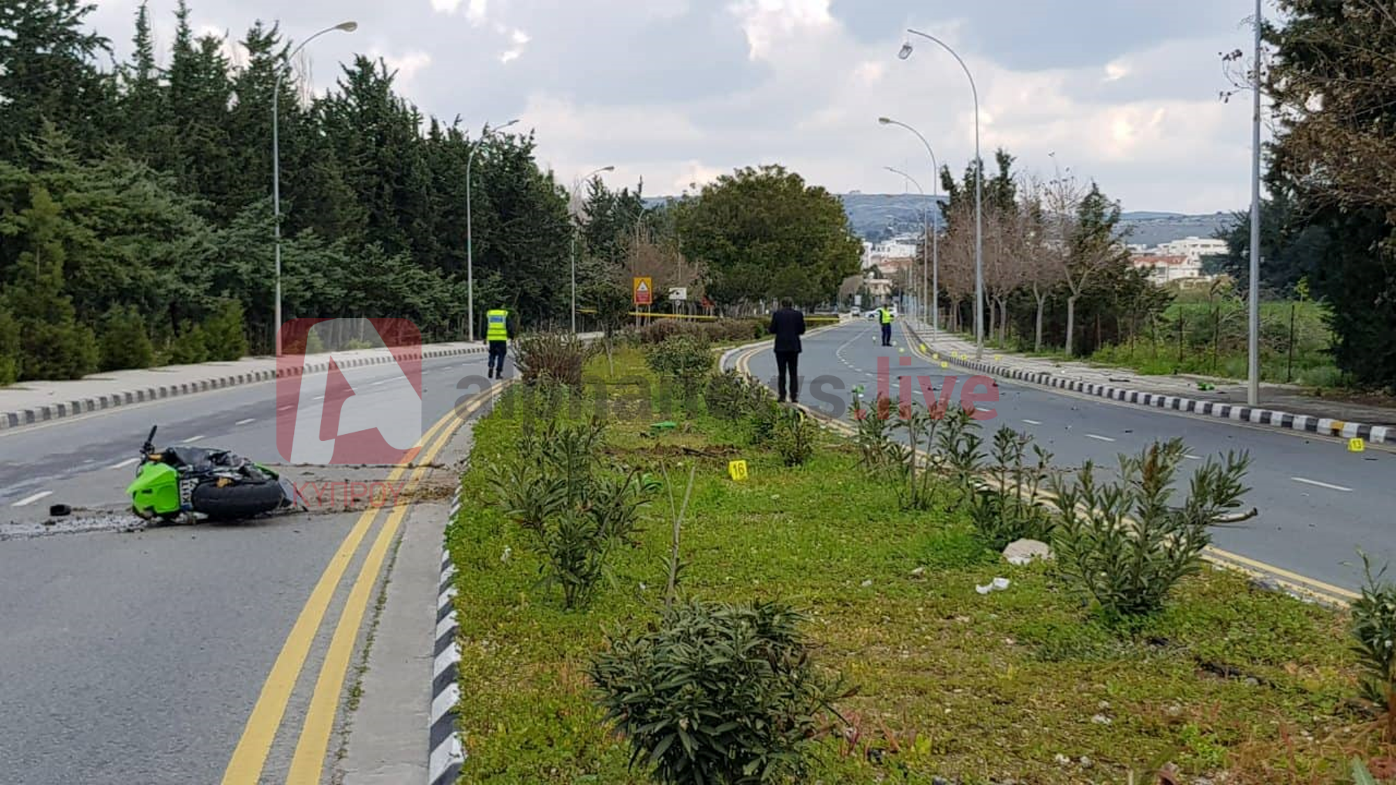 Εντοπίστηκε ο οδηγός της δεύτερης μοτοσικλέτας από το θανατηφόρο στη Πάφο