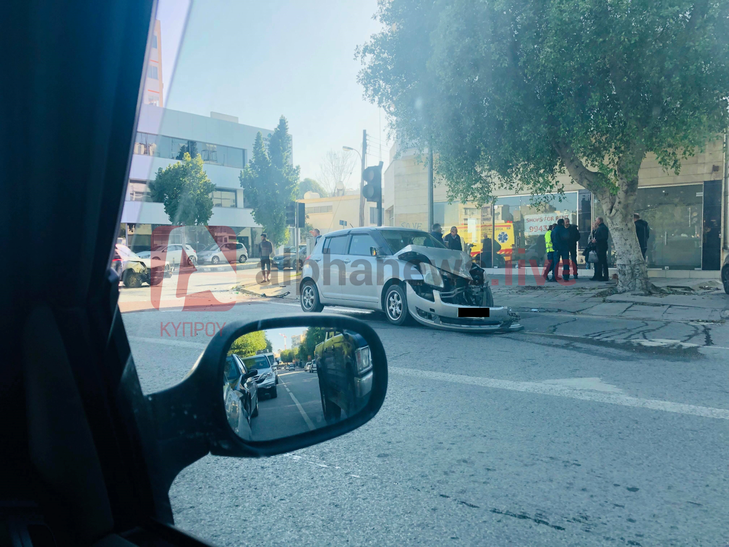 Τροχαίο ατύχημα με το "καλημέρα" στην πρωτεύουσα (ΦΩΤΟ)