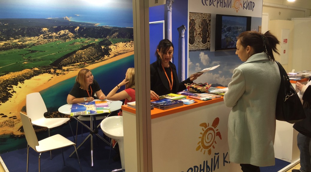 Με περίπτερο το ψευδοκράτος στη μεγάλη τουριστική Έκθεση της Μόσχας