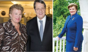 Άντρη Αναστασιάδη: Στο Παλάτι με δημιουργία Κύπριου σχεδιαστή…(ΦΩΤΟ)