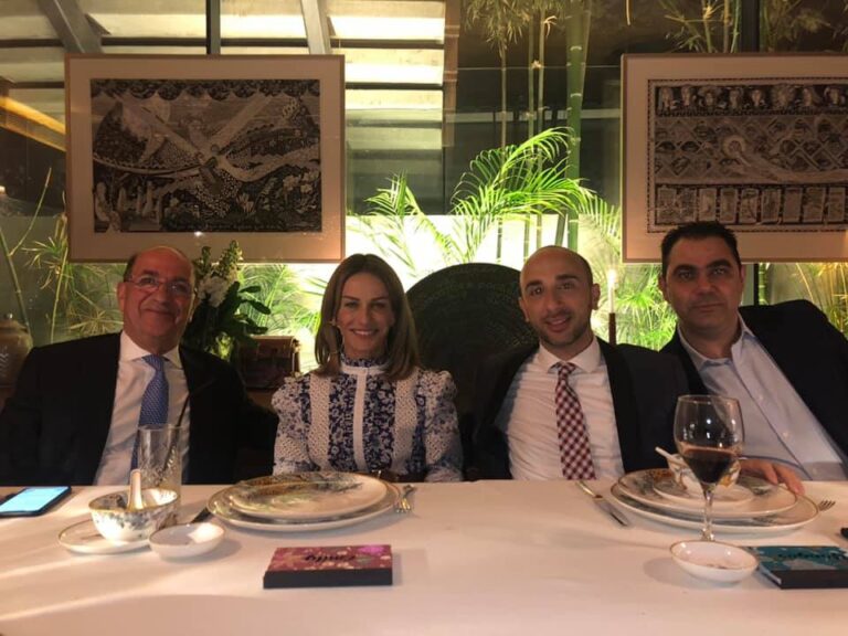 Δεξίωση από την κα. Έμιλη Γιολίτη προς τιμή των Honorary Fellows για το CIM