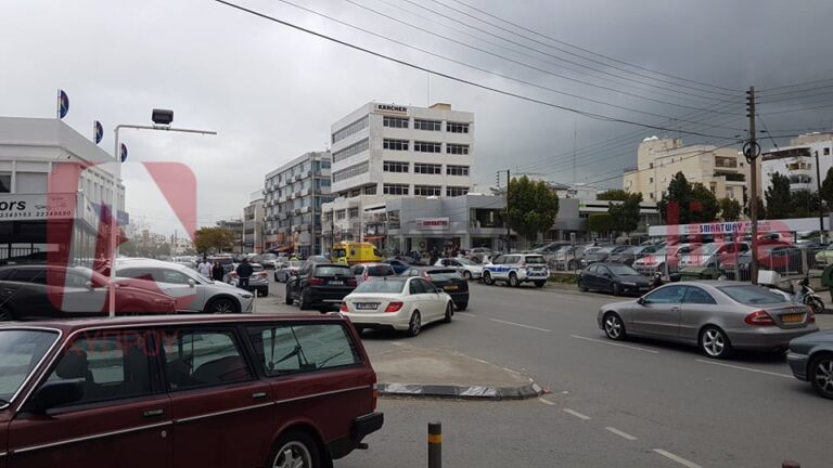 Στο νοσοκομείο μοτοσικλετιστής μετά από τροχαίο στο κέντρο της Λευκωσίας