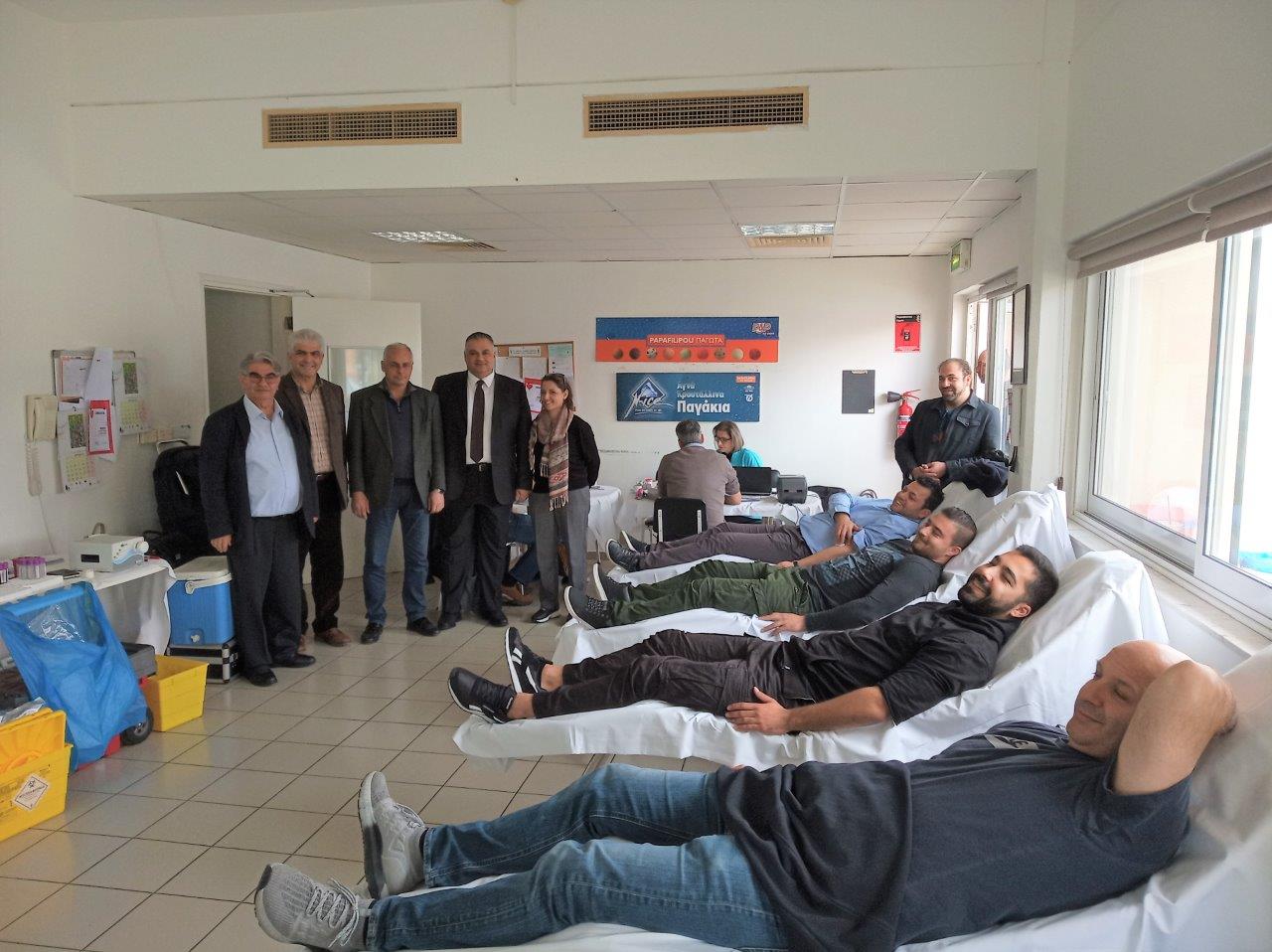 Αιμοδοσία του ΕΒΕ Λευκωσίας