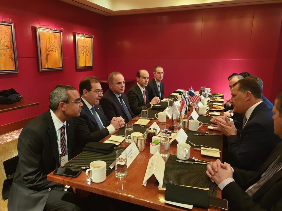 Ιστορικό συναπάντημα των Υπουργών Ενέργειας, Κύπρου, Ελλάδας, Ισραήλ, Αιγύπτου