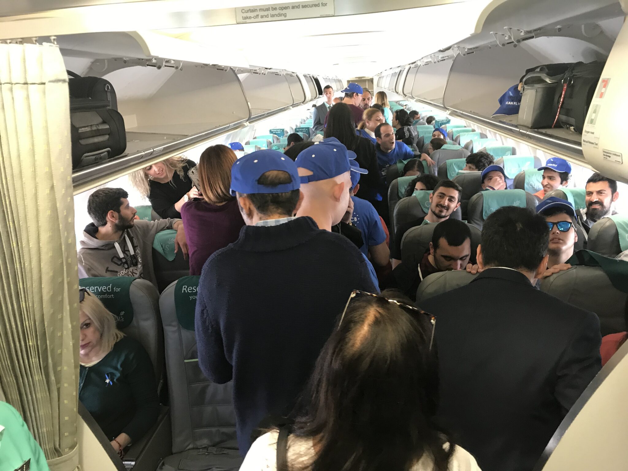 Προσομοίωση ταξιδιού με αεροπλάνο τη Cyprus Airways  για παιδιά με αυτισμό