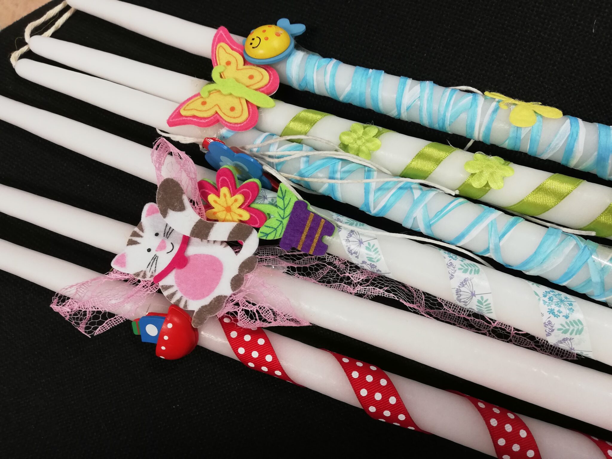 Χειροποίητες Πασχαλινές Λαμπάδες…για πολλά παιδικά χαμόγελα!