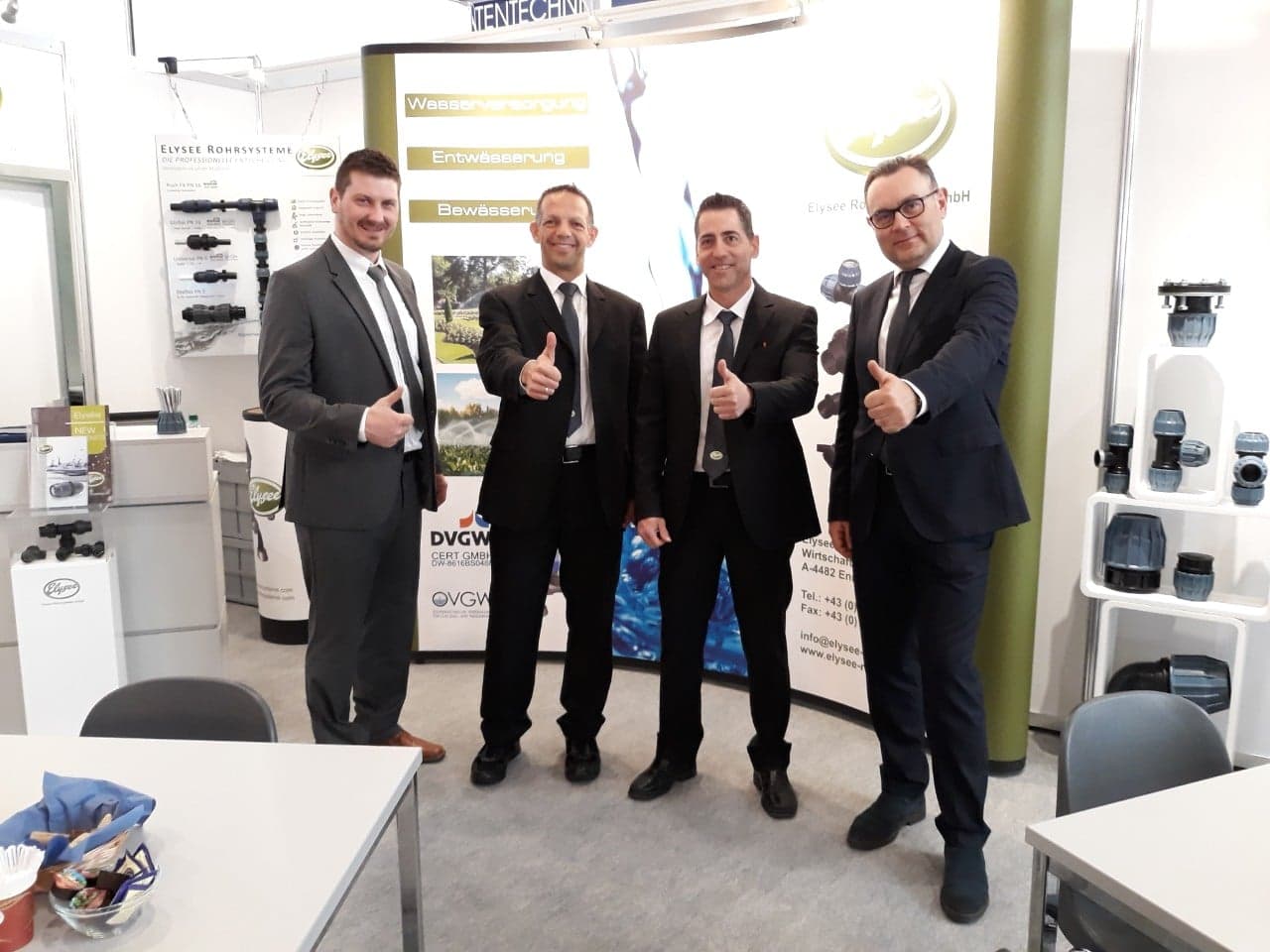 Η Elysee Irrigation Ltd συμμετείχε στην έκθεση ISH Frankfurt