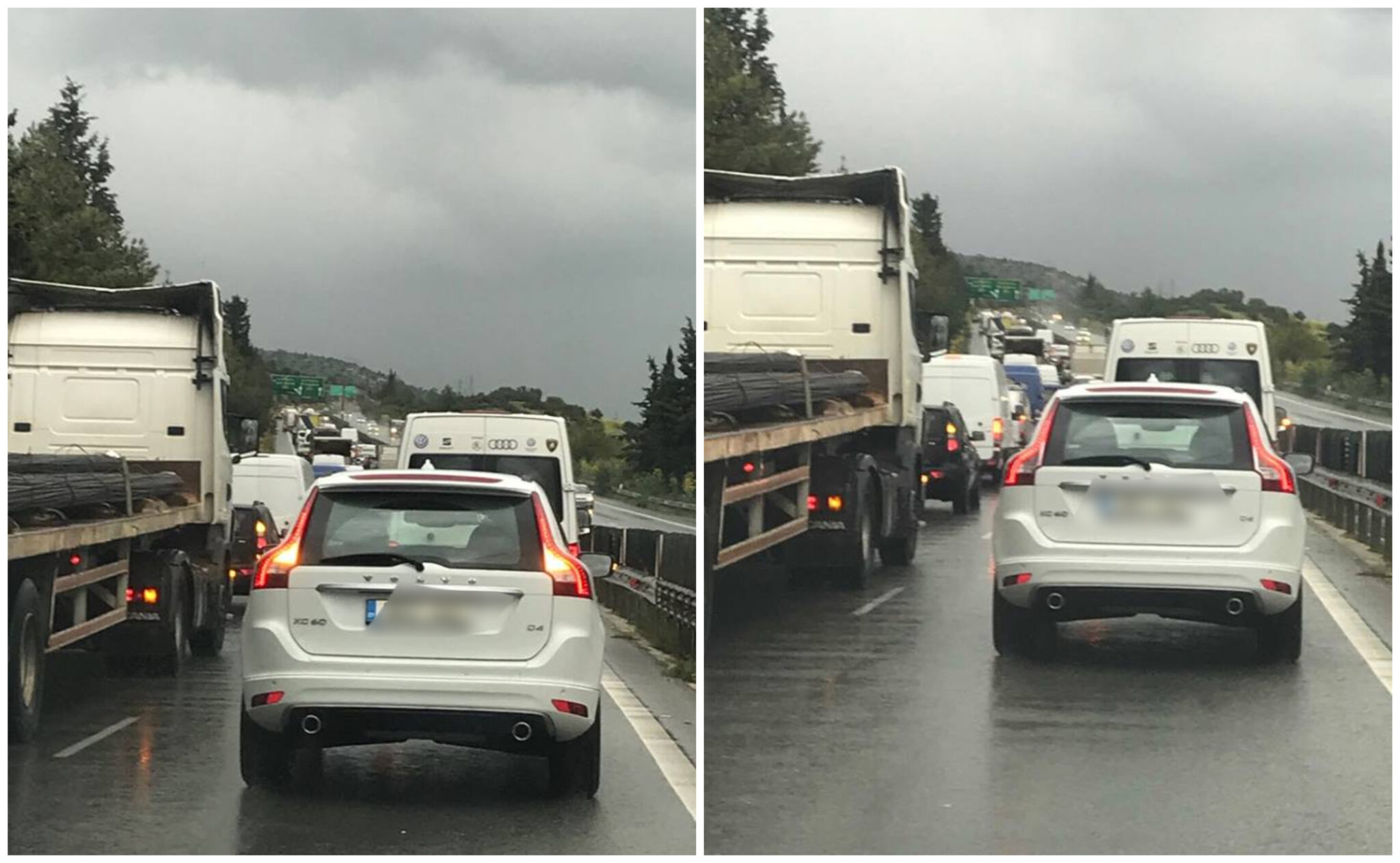 Αυξημένη τροχαία κίνηση στον αυτ/δρομο Λεμεσού-Λευκωσίας λόγω ατυχήματος (ΦΩΤΟ)