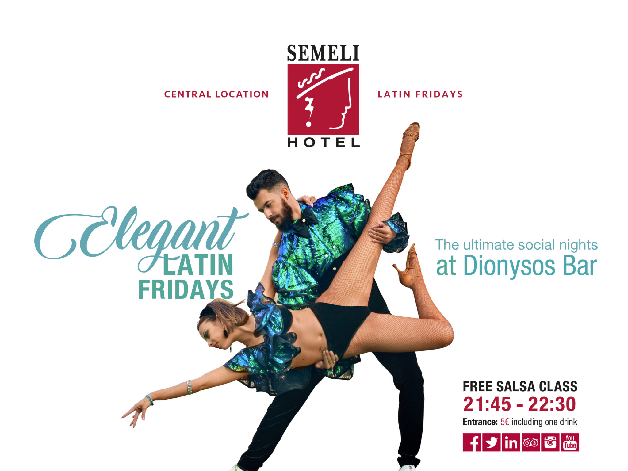 Elegant Latin Fridays στο SEMELI HOTEL