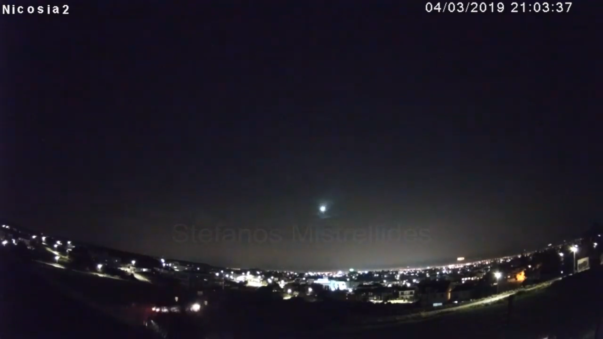 Τι ακριβώς ήταν το μετέωρο που "έπεσε" πάνω από τη Λευκωσία (ΒΙΝΤΕΟ)
