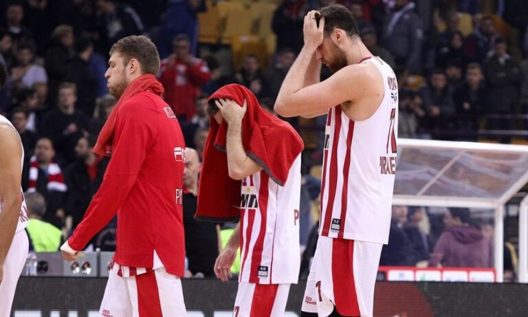 Εντός έδρας ήττα και κίνδυνος αποκλεισμού για τον Ολυμπιακό