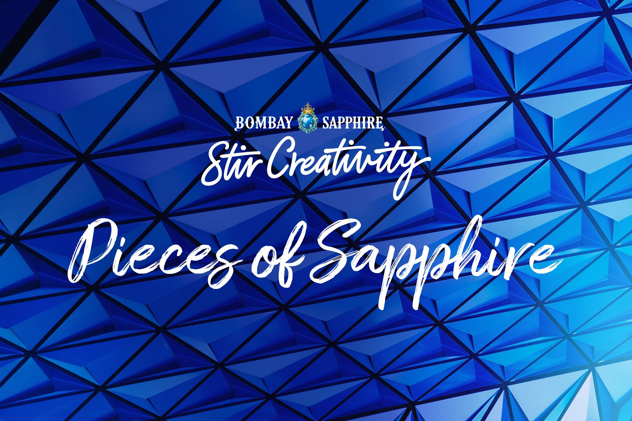 To Bombay Sapphire ενώνει τα Pieces of Sapphire