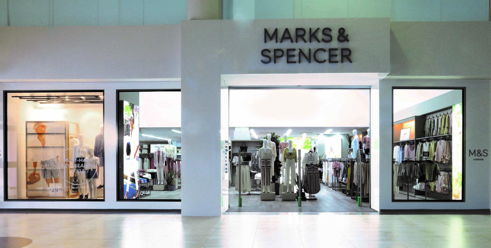 ΤΟ MARKS AND SPENCER ΜΕ ΝΕΟ, ΠΛΗΡΩΣ ΑΝΑΚΑΙΝΙΣΜΕΝΟ ΚΑΤΑΣΤΗΜΑ ΣΤΟ MY MALL