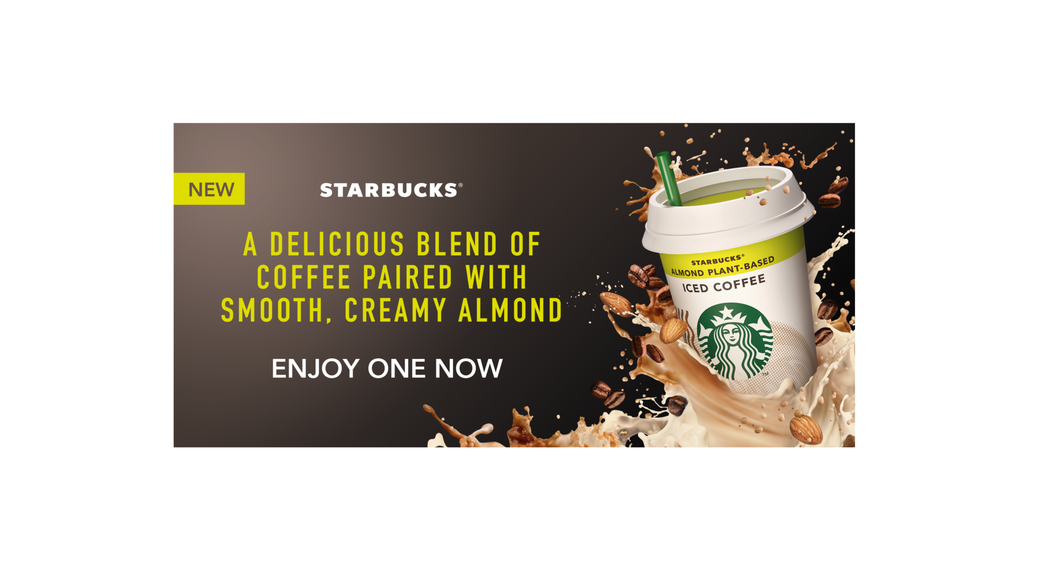 Το νέο Starbucks Almond Plant-Based είναι η νέα ένταξη φυτικού ροφήματος