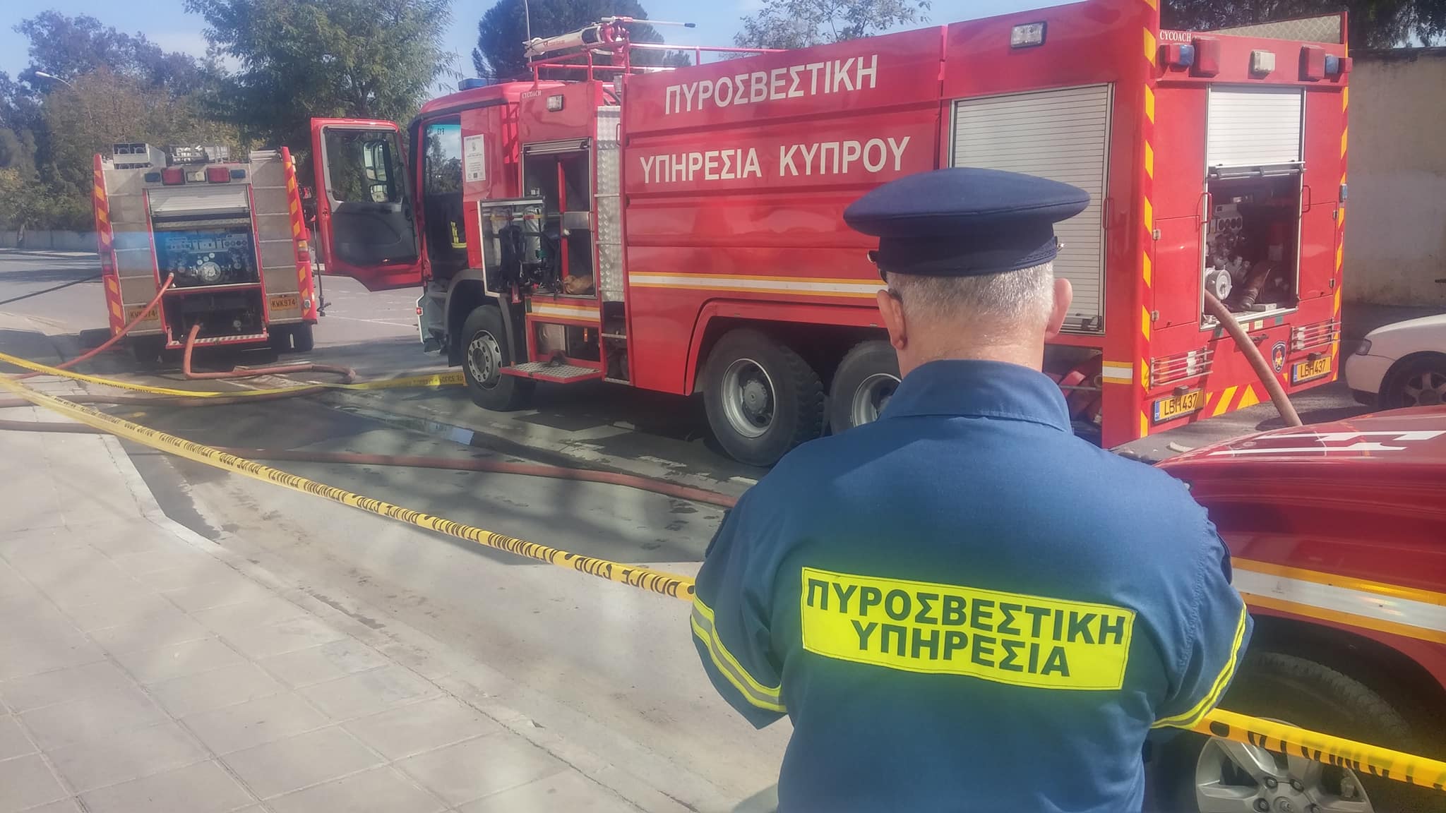 Στις φλόγες τυλίχθηκε εγκαταλελειμμένη οικία στην Πάφο ανήμερα του Πάσχα