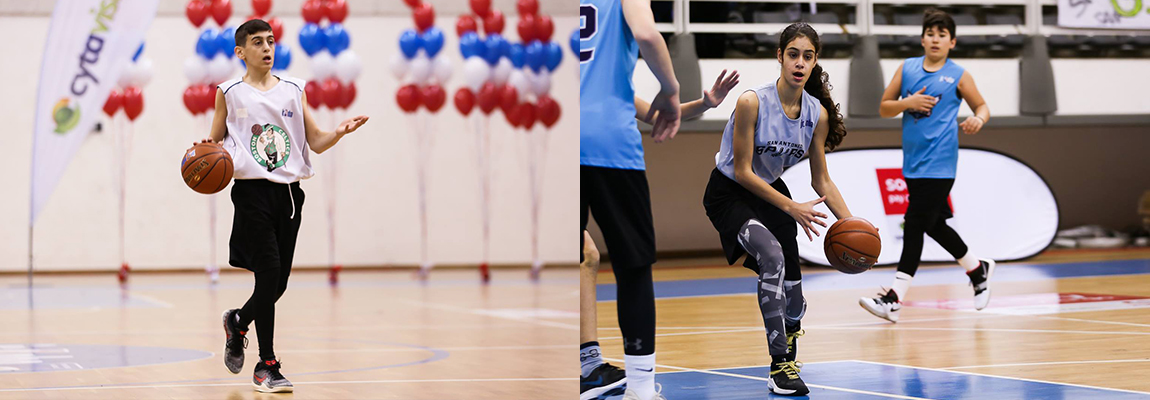 Στο ευρωπαϊκό καμπ του Junior NBA δύο Κυπριόπουλα