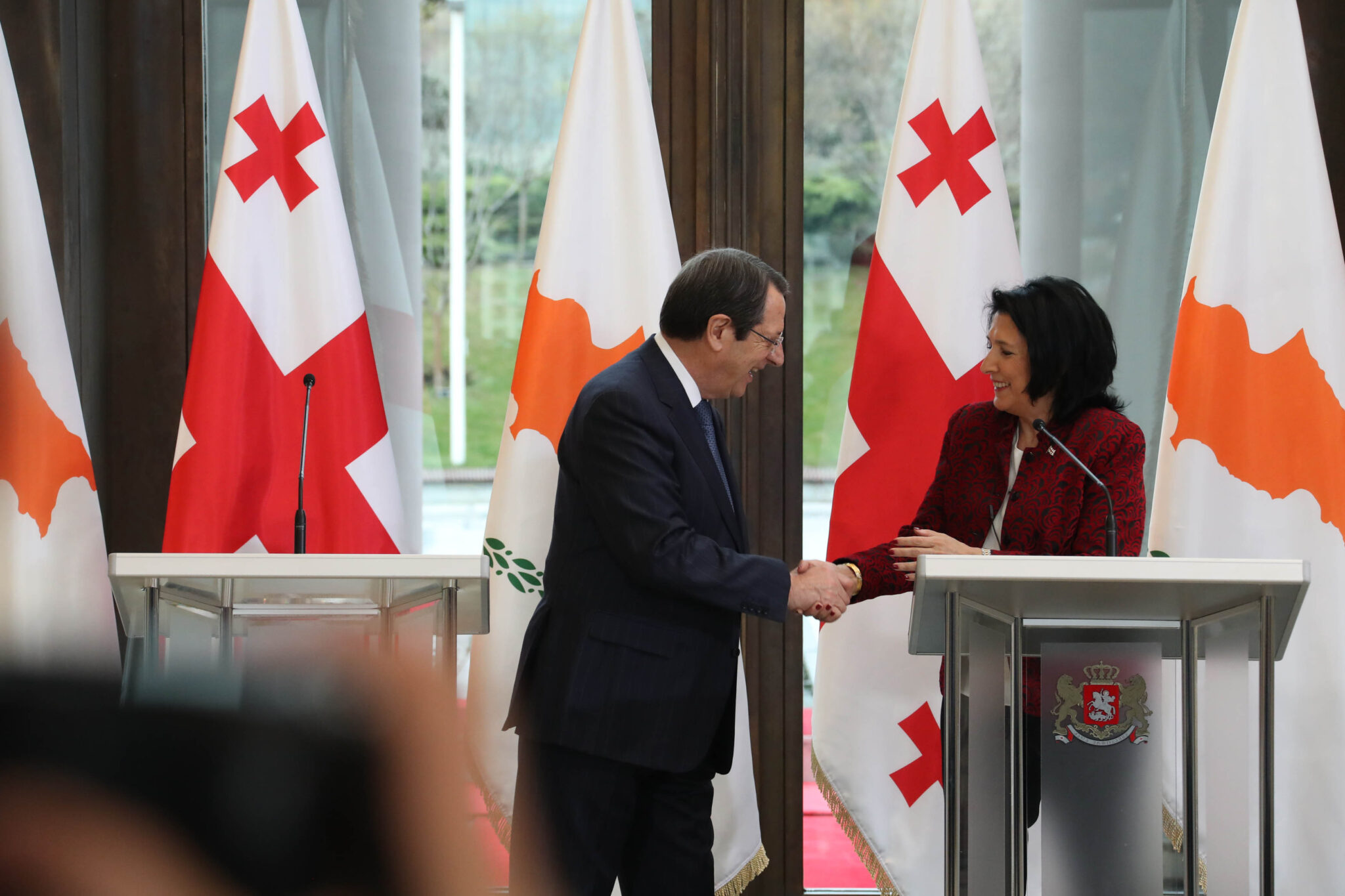 Άριστες οι σχέσεις Κύπρου–Γεωργίας σε πολιτικό επίπεδο (ΦΩΤΟ)