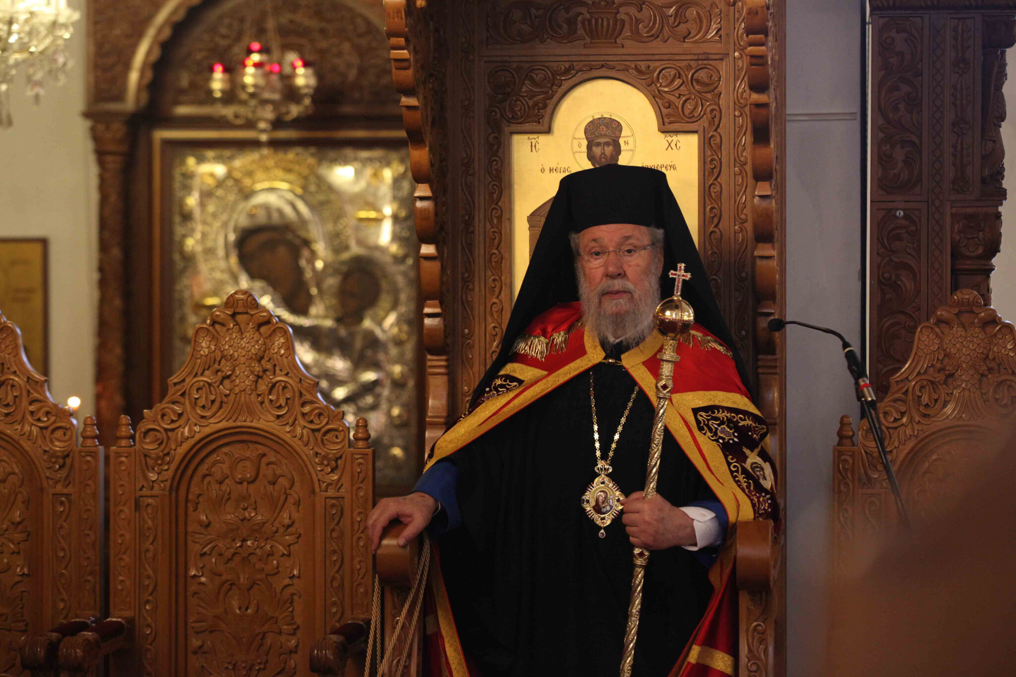 Τα 78α γενέθλια του γιορτάζει σήμερα ο Αρχιεπίσκοπος Χρυσόστομος