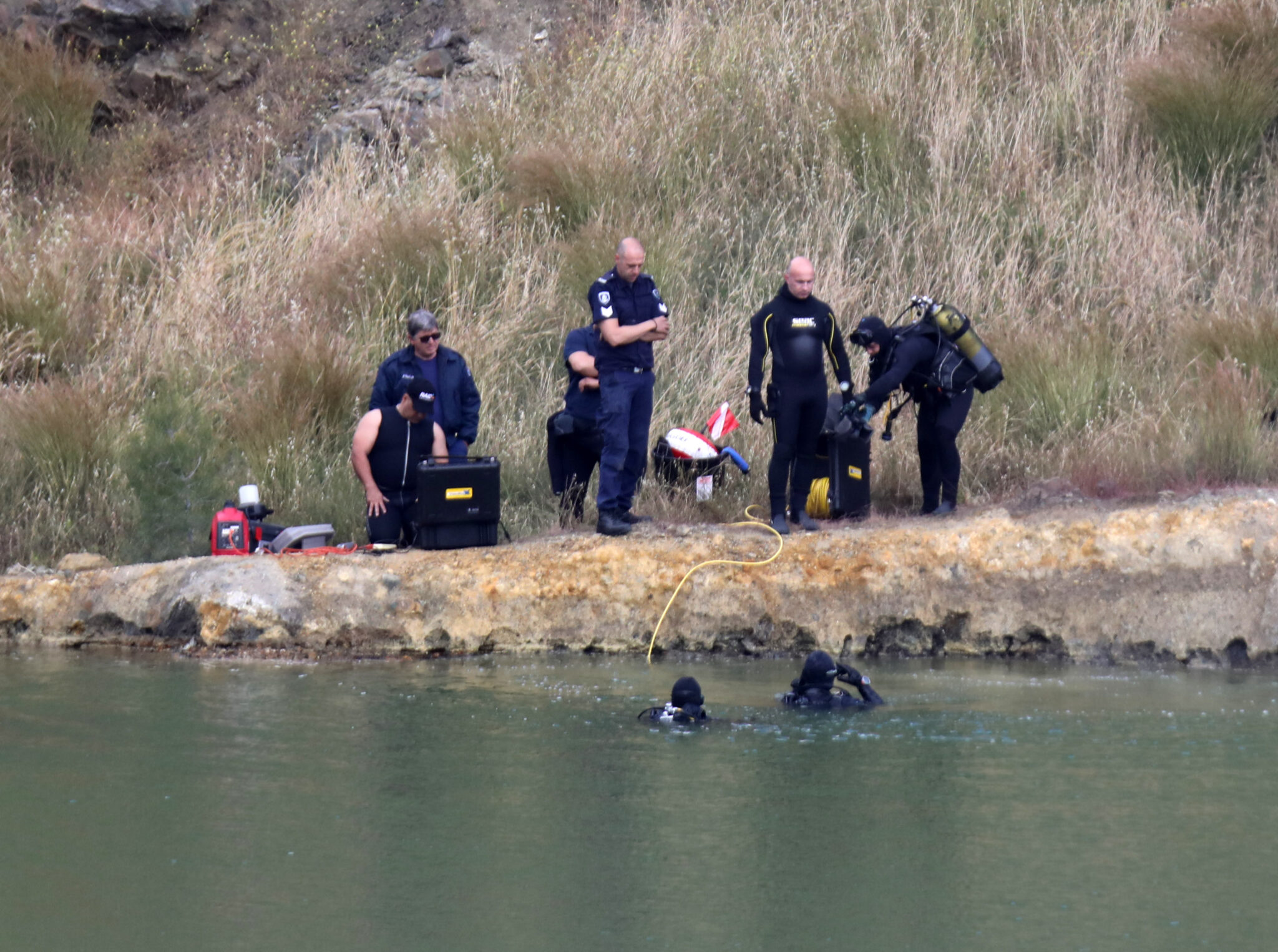 Δύσκολη η επιχείρηση εντοπισμού της 6χρονης Sierra στη λίμνη Μεμί (ΒΙΝΤΕΟ)