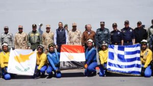 Κύπρος, Ελλάδα και Αίγυπτος στέλνουν μήνυμα ενότητας με την άσκηση «ΜΕΔΟΥΣΑ 8»