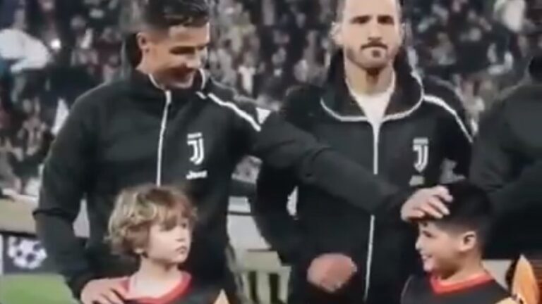 Νέα όμορφη στιγμή με ένα πιτσιρικά και τον Ρονάλντο (ΒΙΝΤΕΟ)