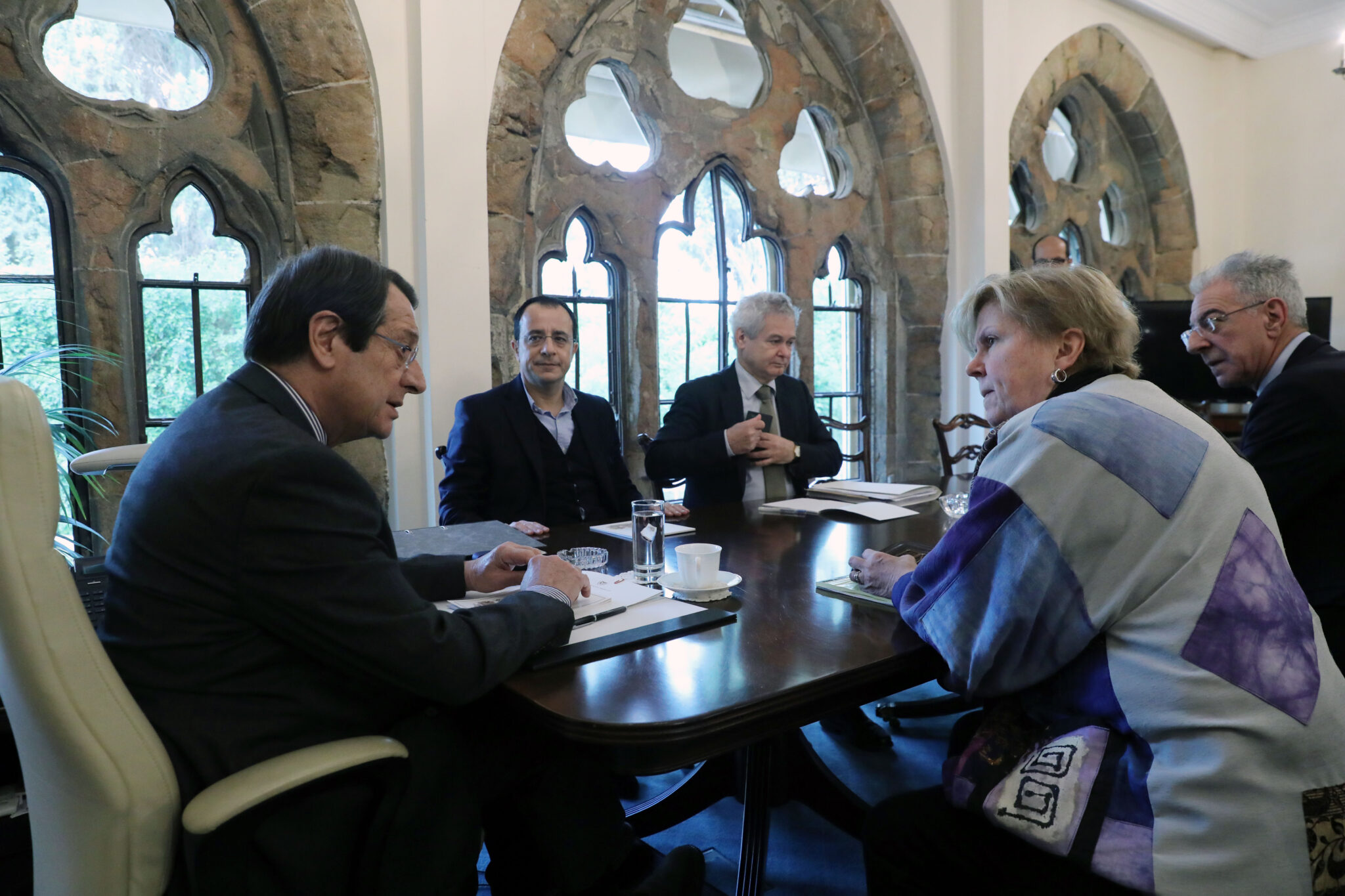 Νέες ιδέες ανέπτυξε ο ΠτΔ στη συνάντηση με Τζέιν Χολ Λουτ