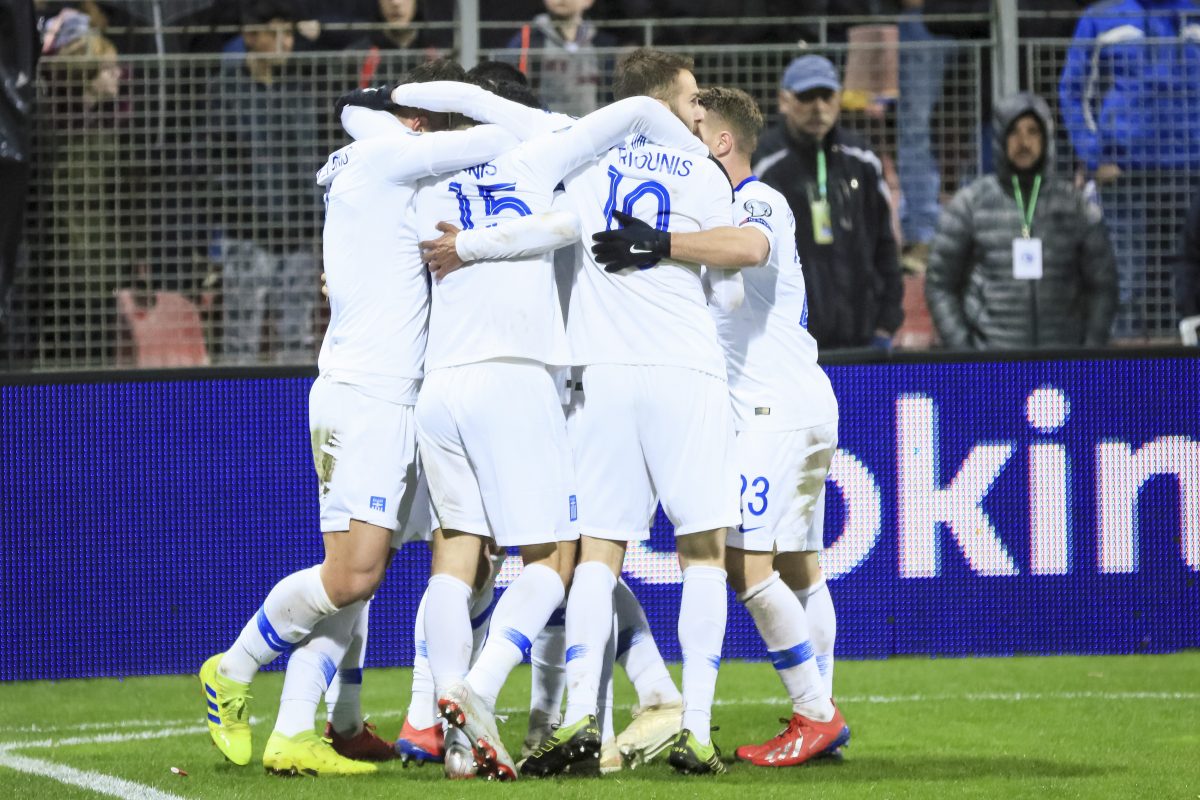 Άνοδος δύο θέσεων για την Εθνική Ελλάδος στην Παγκόσμια κατάταξη