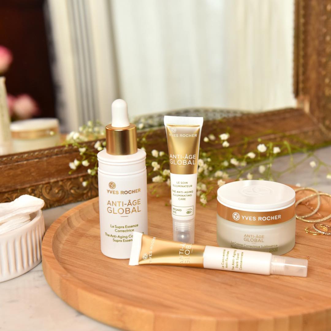 Ανανεωμένη σειρά περιποίησής προσώπου Yves Rocher ANTI-AGE GLOBAL