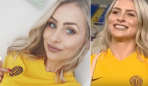 H γυναίκα του τερματοφύλακα της ΑΕΛ ήταν ότι πιο εντυπωσιακό είδαμε στον Τελικό