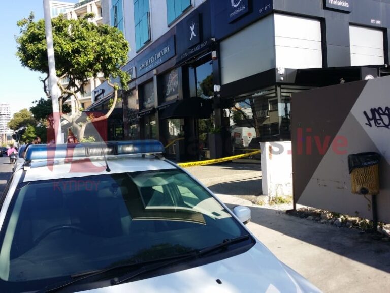 Διάρρηξη βγαλμένη από κινηματογραφική ταινία στη Λεμεσό