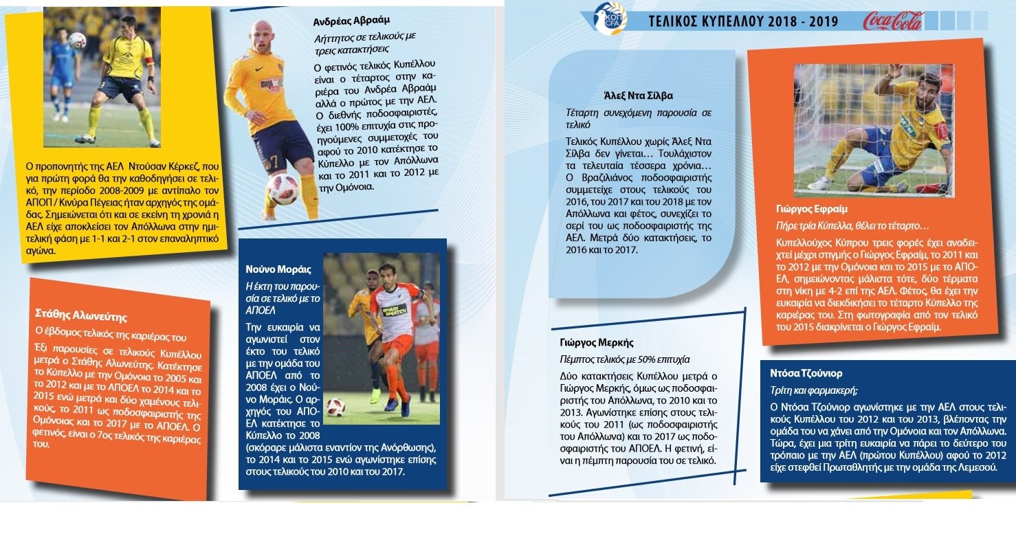 Επτά ποδοσφαιριστές με τη δική τους ιστορία σε τελικούς