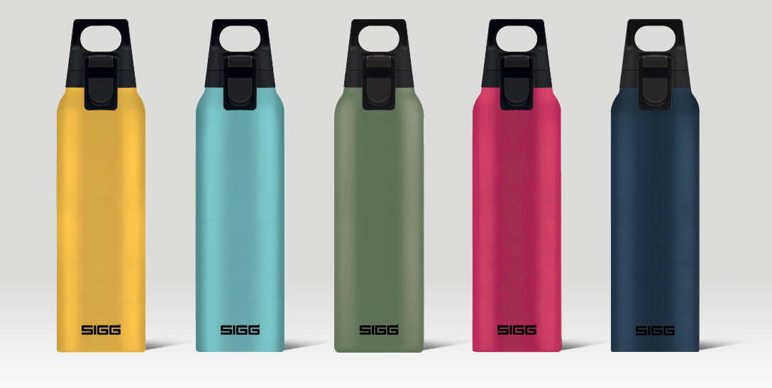 Νέες Χρωματικές Αποχρώσεις στα Ελβετικά παγούρια SIGG Hot & Cold One