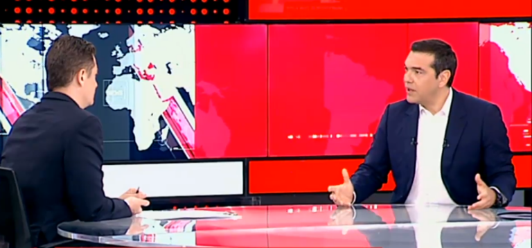 Τσίπρας στον Alpha: Αν συνεχίσει η Τουρκία θα επιβληθούν κυρώσεις (ΒΙΝΤΕΟ)