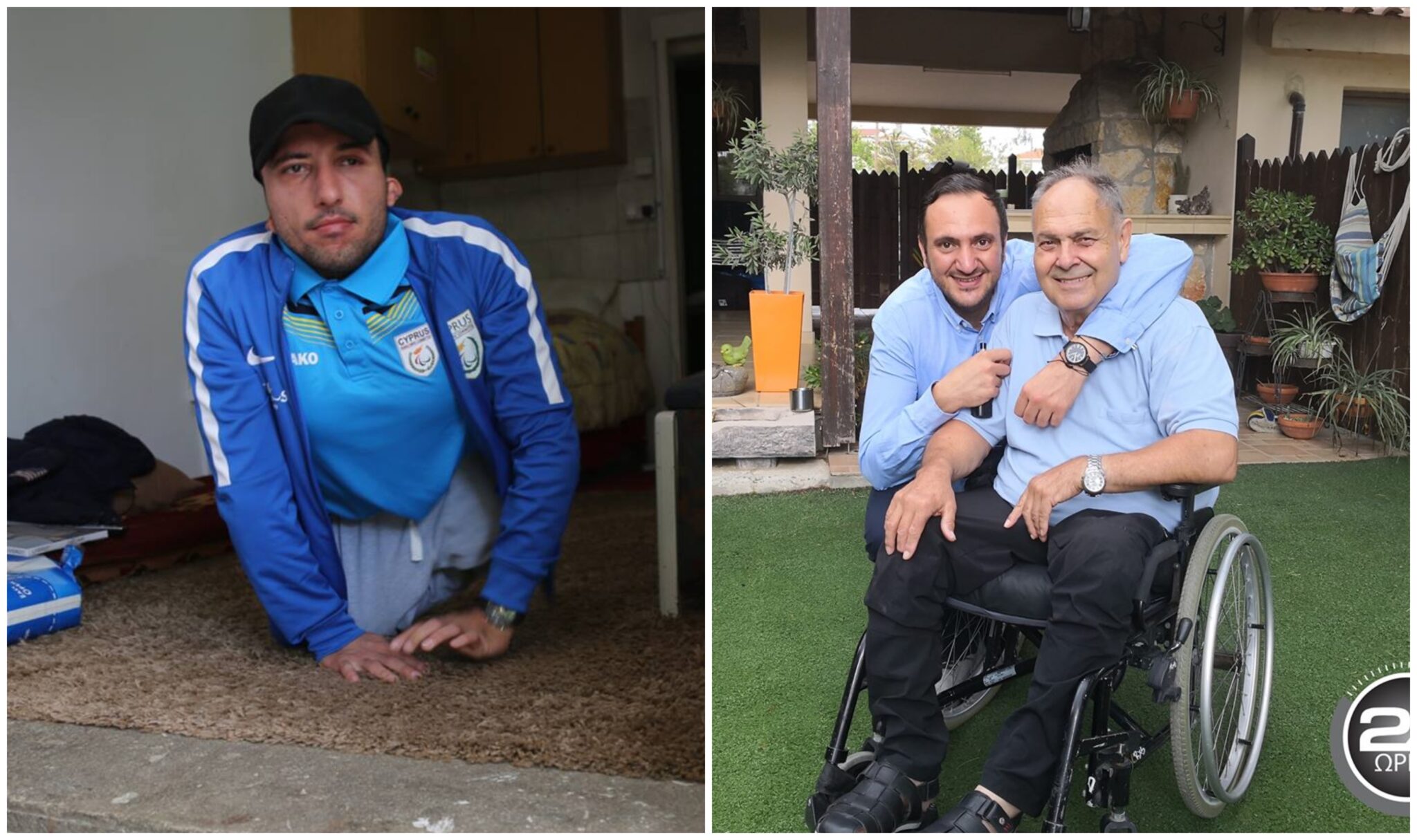 Ο Ραπέρ δεν έχει πόδια αλλά μαθαίνει να οδηγεί με τη βοήθεια του Πάνου (ΒΙΝΤΕΟ)