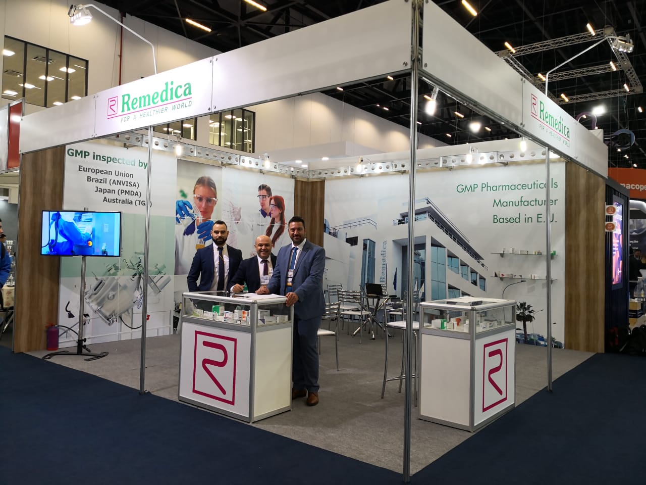 Remedica. Συμμετοχή σε έκθεση στη Βραζιλία