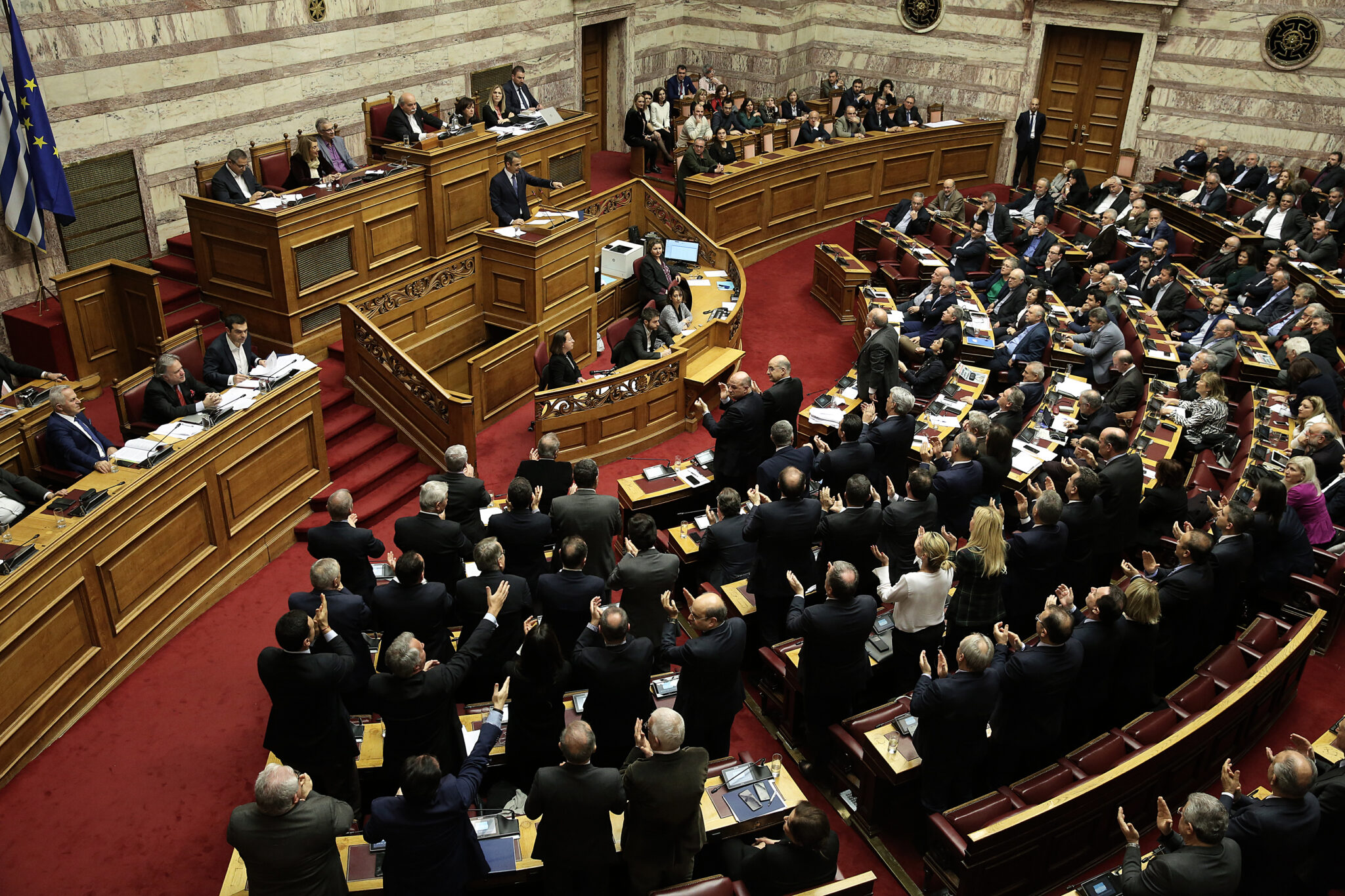 Βουλή των Ελλήνων: Την Τετάρτη ξεκινά συζήτηση για ψήφο εμπιστοσύνης