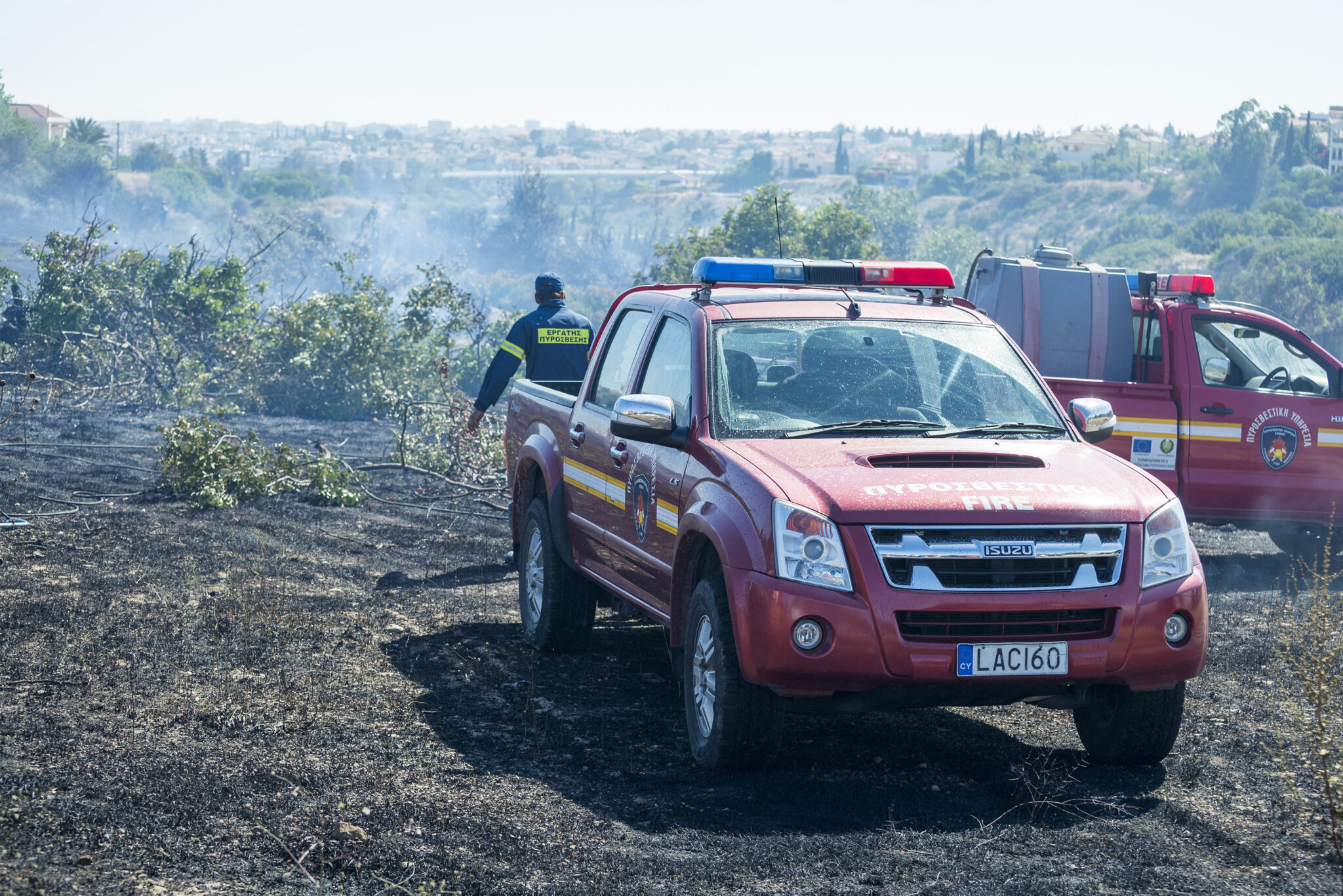 Από βραχυκύκλωμα σε καλώδια της ΑΗΚ προκλήθηκε η πυρκαγιά στα Καμπιά