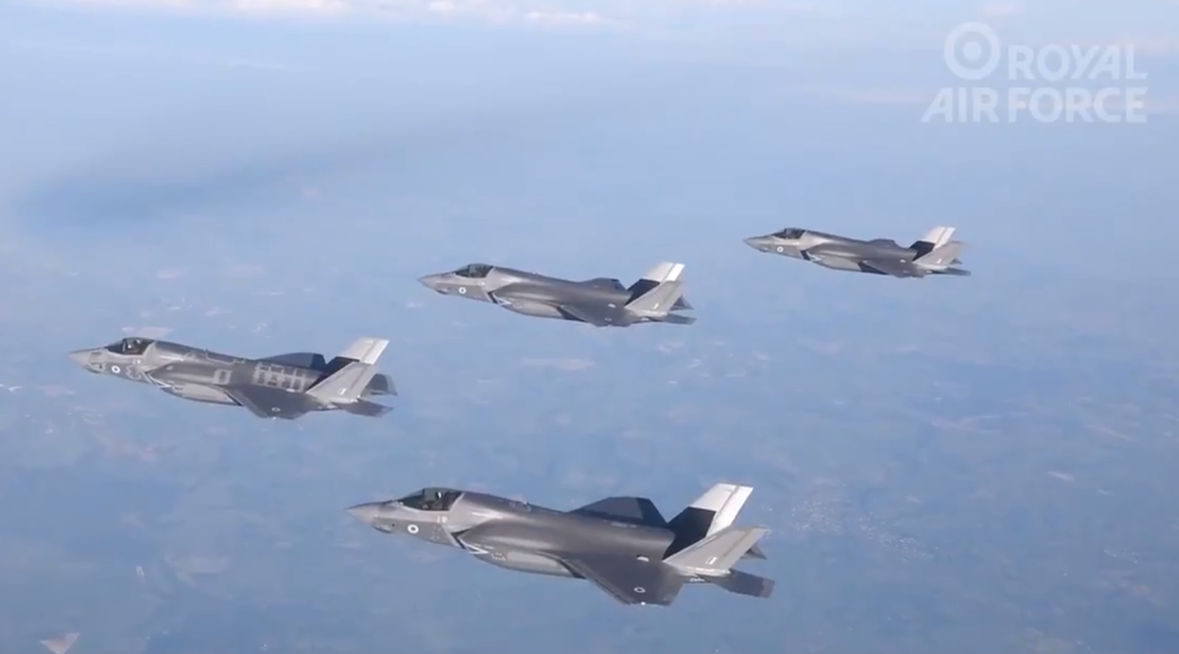 Τα νέα F-35 της Βασιλικής Αεροπορίας για στρατιωτική άσκηση στην Κύπρο (ΒΙΝΤΕΟ)