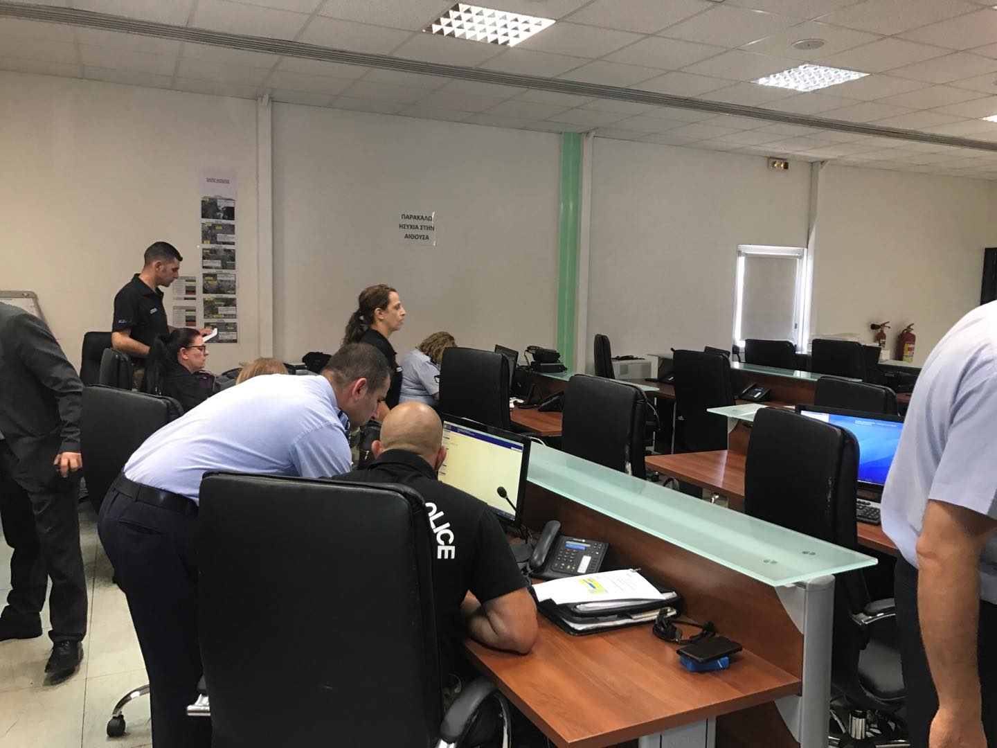 Αυτό είναι το Κέντρο Επιχειρήσεων της Αστυνομίας για τις Ευρωεκλογές (ΒΙΝΤΕΟ)