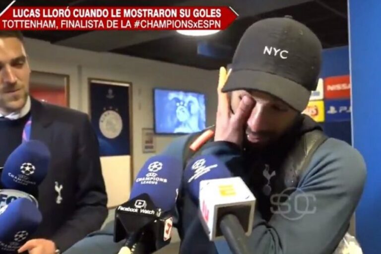 Ο Λούκας Μόουρα είδε το γκολ πρόκρισης και δάκρυσε μπροστά στις κάμερες (ΒΙΝΤΕΟ)