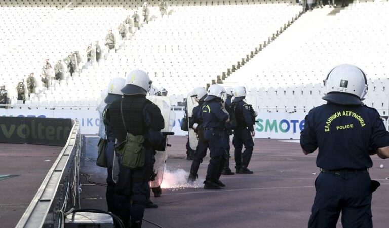 Άδειο από κόσμο ΟΑΚΑ στον τελικό κυπέλλου αλλά… γεμάτο αστυνομικούς